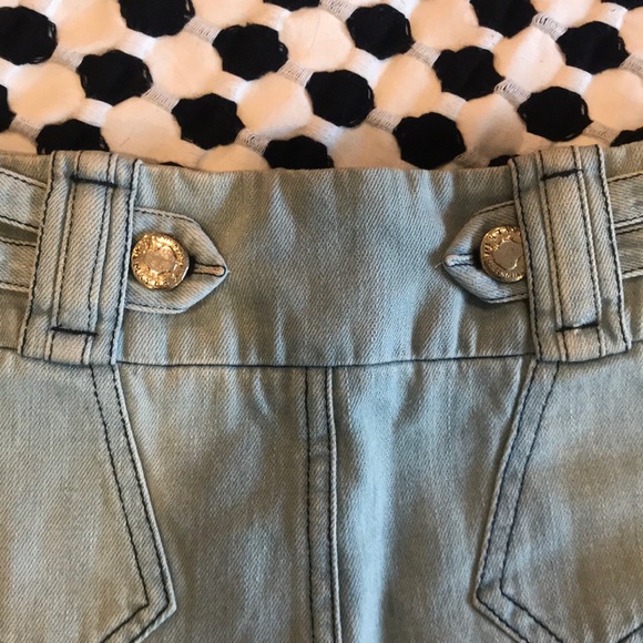 Barney’s New York- Maison Mayle Denim Pencil Skirt - Picture 6 of 7